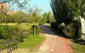 Cycling route to discover Madrid
